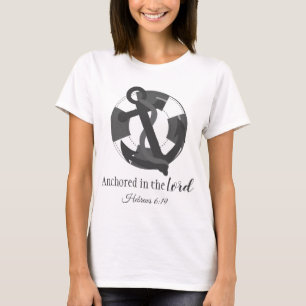 Camiseta Anclado en el Señor