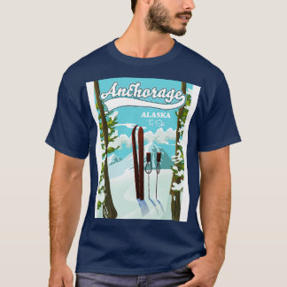 Camiseta Anclaje Alaska Para Esquiar