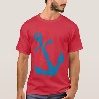 Camiseta Anclaje azul