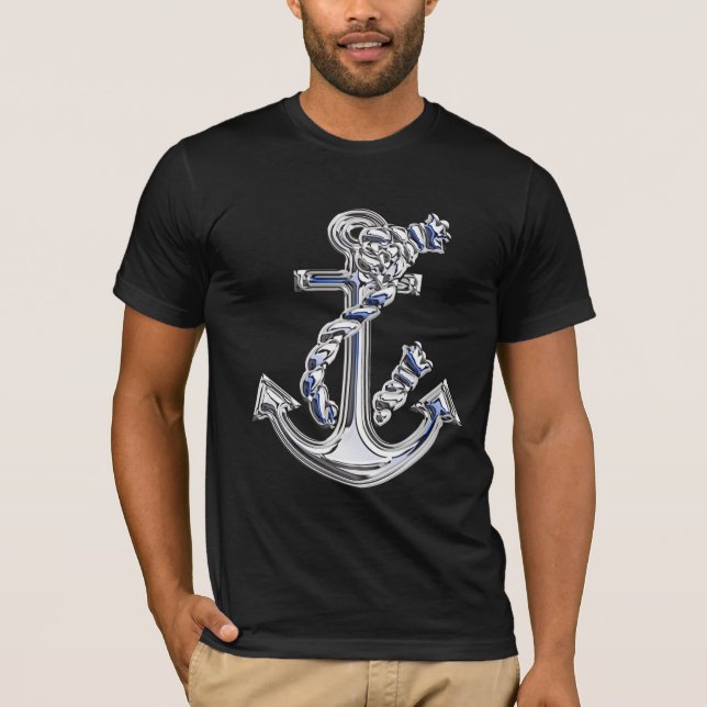 Camiseta Anclaje cromado (Anverso)