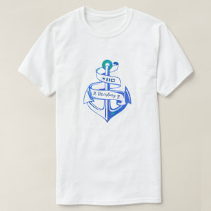Camiseta Anclaje de borde de la Florida de San Petersburgo