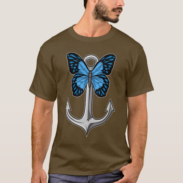Camiseta Anclaje de mariposa (Anverso)