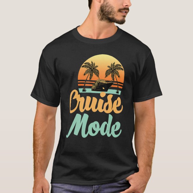 Camiseta Anclaje de modo de crucero Crucero de la familia d (Anverso)