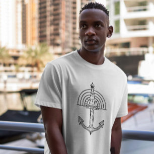 Camiseta Anclaje del buque del faro