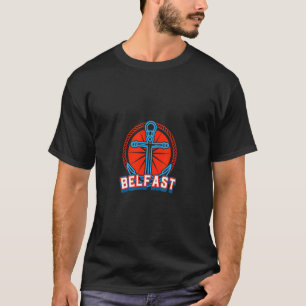 Camiseta Anclaje marítimo de Belfast Irlanda del Norte