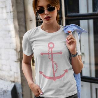 Camiseta Anclaje rosa