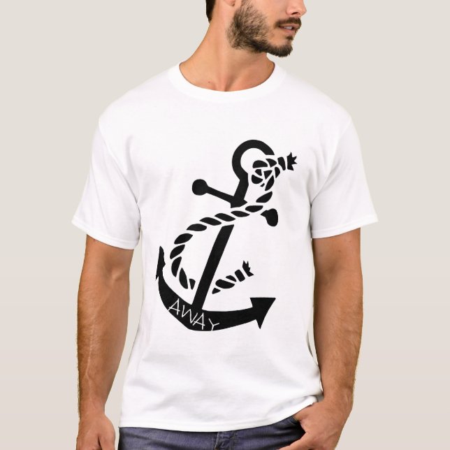 Camiseta Anclas LEJOS (Anverso)