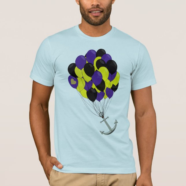 Camiseta Anclas lejos (Anverso)