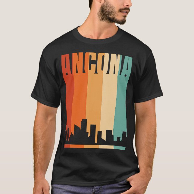 Camiseta Ancona Skyline (Anverso)