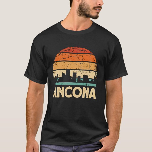 Camiseta Ancona Skyline (Anverso)