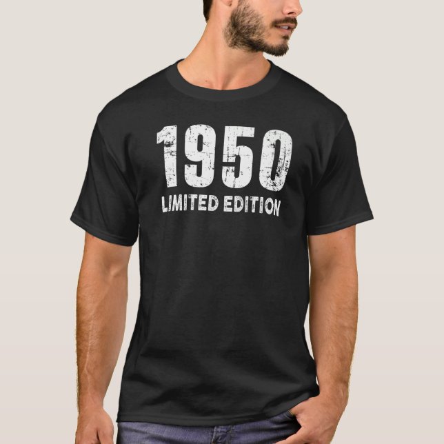 Camiseta and Born in 1950 (Anverso)