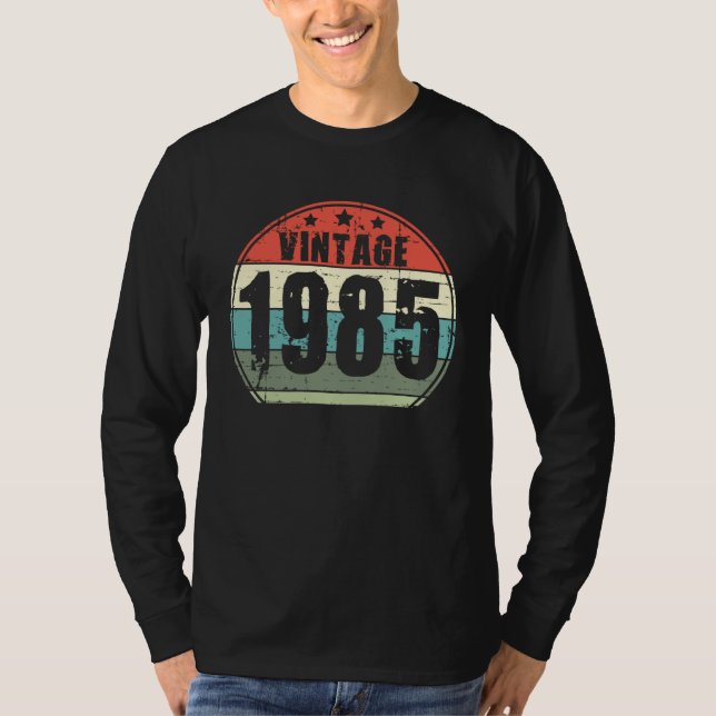 Camiseta and vintage 1985 (Anverso)