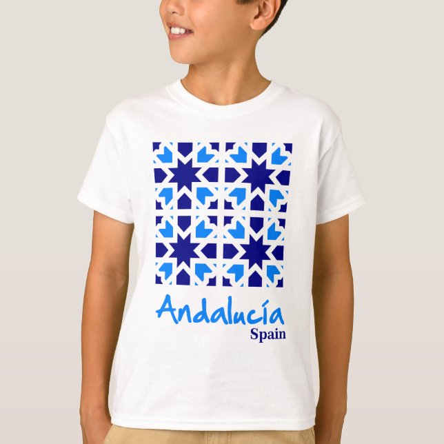 Camiseta Andalusian Tiles 6 (Anverso)