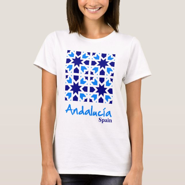 Camiseta Andalusian Tiles 6 (Anverso)