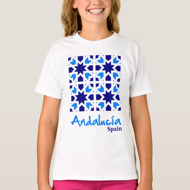 Camiseta Andalusian Tiles 6 (Anverso)