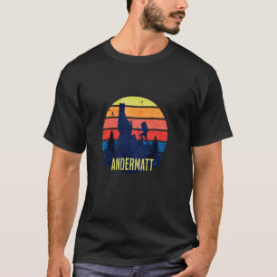 Camiseta Andermatt Suiza Senderismo Andermatt