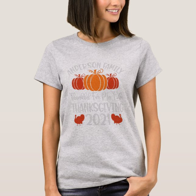 Camiseta Anderson Family Thanksgiving 2021 Reunion (Anverso)