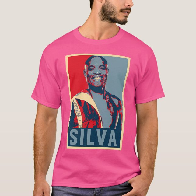 Camiseta Anderson Silva Spider Kick (Anverso)