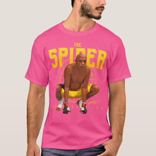 Camiseta Anderson Silva The Spider (Anverso)