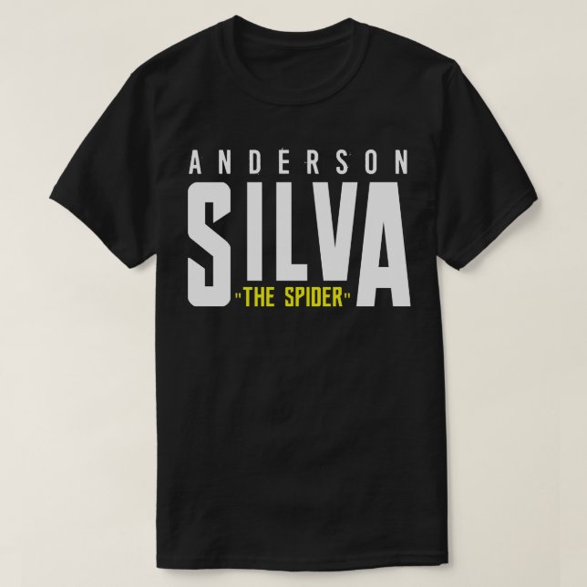 Camiseta Anderson Silva The Spider 3 (Diseño del anverso)