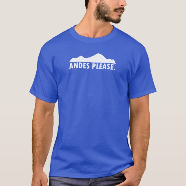 Camiseta Andes Please (Anverso)