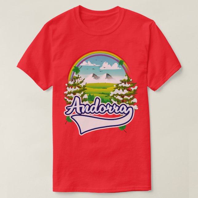 Camiseta Andorra (Diseño del anverso)