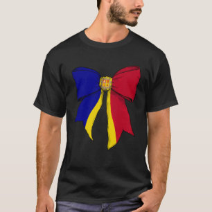 Camiseta Andorra Bandera de Orgullo Andorrano Chica Coqueta