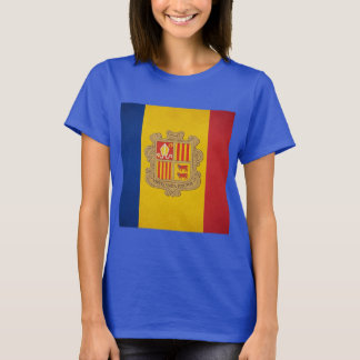 Camiseta Andorra: Bandera Nacional 