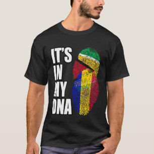 Camiseta Andorra Y Guyana Mezclan Patrimonio De La Bandera 
