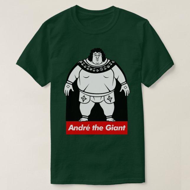 Camiseta Andre El Gigante 2 (Diseño del anverso)