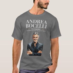 Camiseta Andrea Bocelli El Niño Tenor-P Más Querido Del Mun