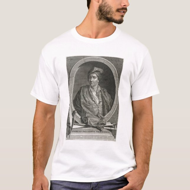 Camiseta Andrea Palladio (1508-80) grabado por la pica de (Anverso)
