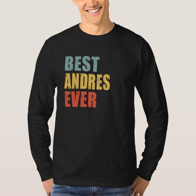 Camiseta Andres Best Ever Andres (Anverso)