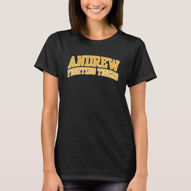 Camiseta Andrew College Fighting Tigers 02 (Anverso)
