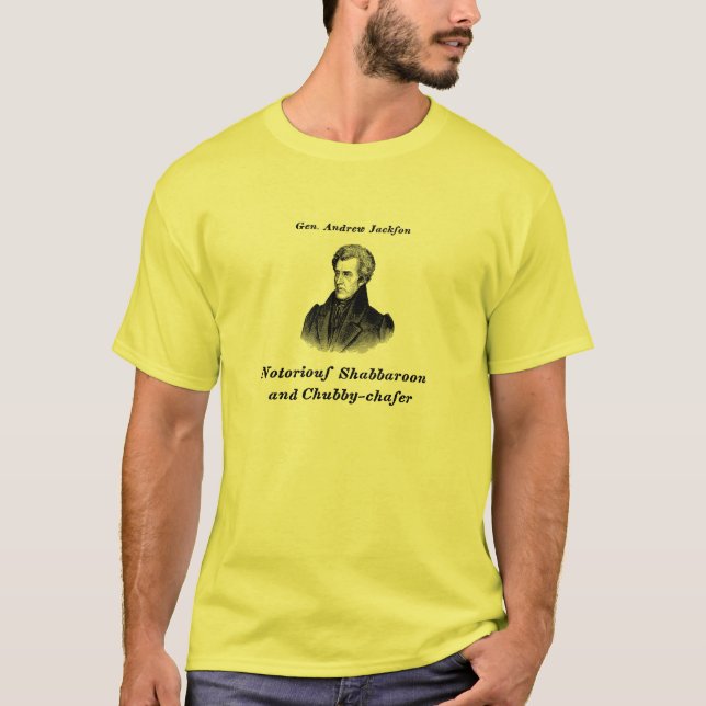 Camiseta Andrew Jackson (Anverso)