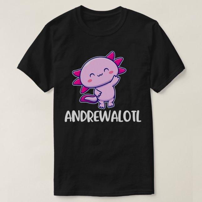 Camiseta Andrewalotl Aolotl Cute para Andrew Pullover (Diseño del anverso)