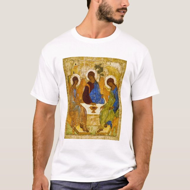 Camiseta Andrey Rublev , “ Holy Trinity ” (Anverso)