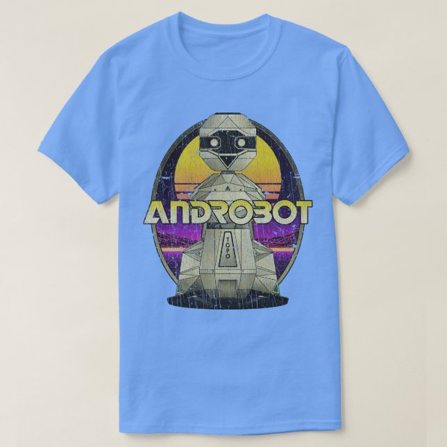 Camiseta Androbot Topo 1983 (Diseño del anverso)