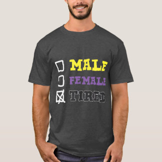 Camiseta Androgyne no binaria