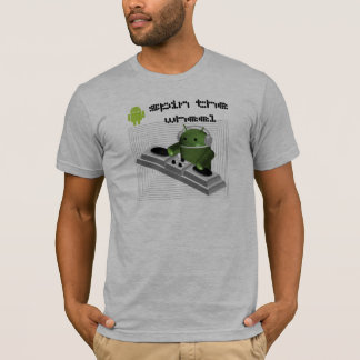 Camiseta android spin the wheel