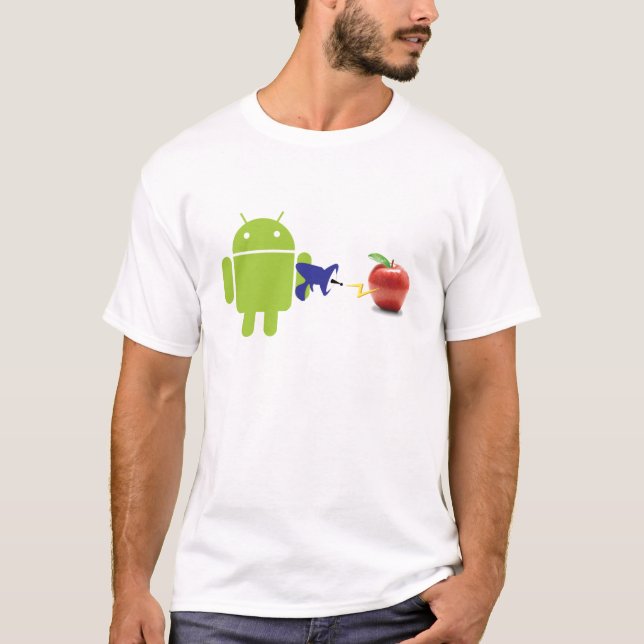 Camiseta Androide contra (Anverso)