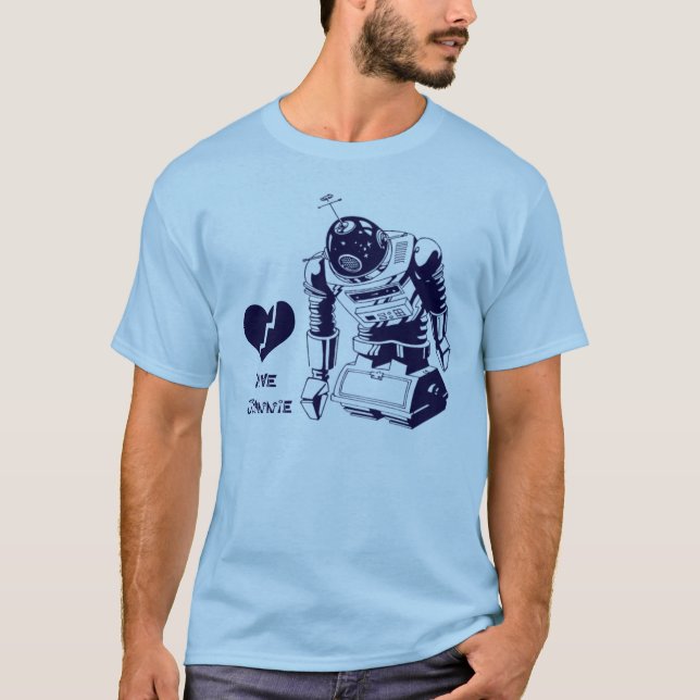 Camiseta Androide de Heartbroke (Anverso)