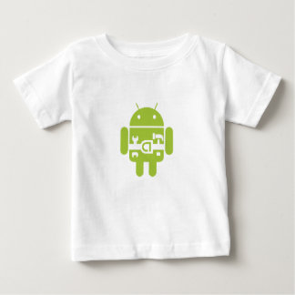 Camiseta androide del bebé