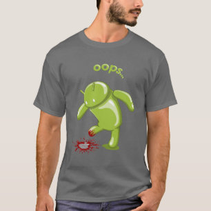 Camiseta Androide Oops