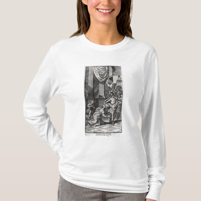 Camiseta Andromache en los pies de Pyrrhus (Anverso)
