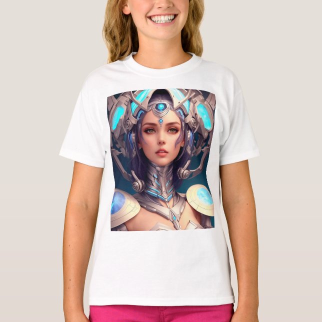 Camiseta Andromeda Cyborg (Anverso)