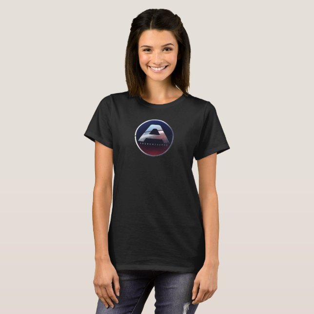 Camiseta Andromenerds para mujer (Anverso completo)