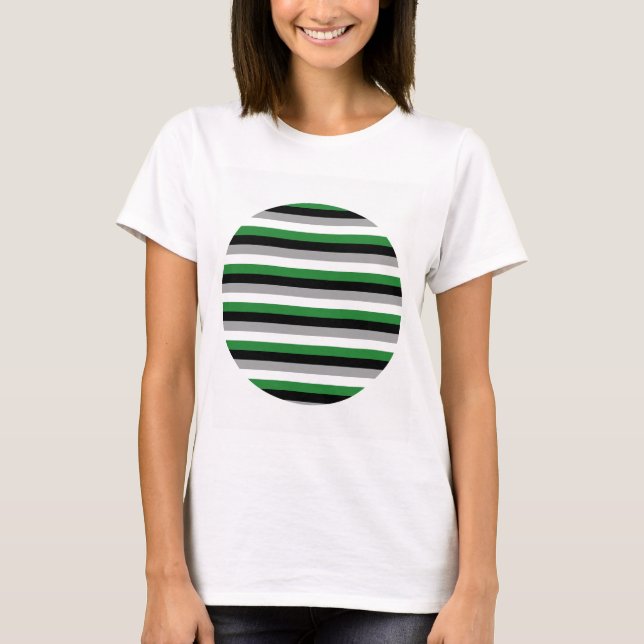 CAMISETA ANDROPHILIA FLAG PATTERN (Anverso)