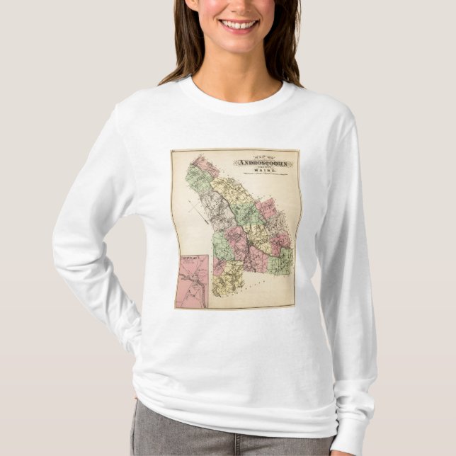 Camiseta Androscoggin Co, Maine (Anverso)