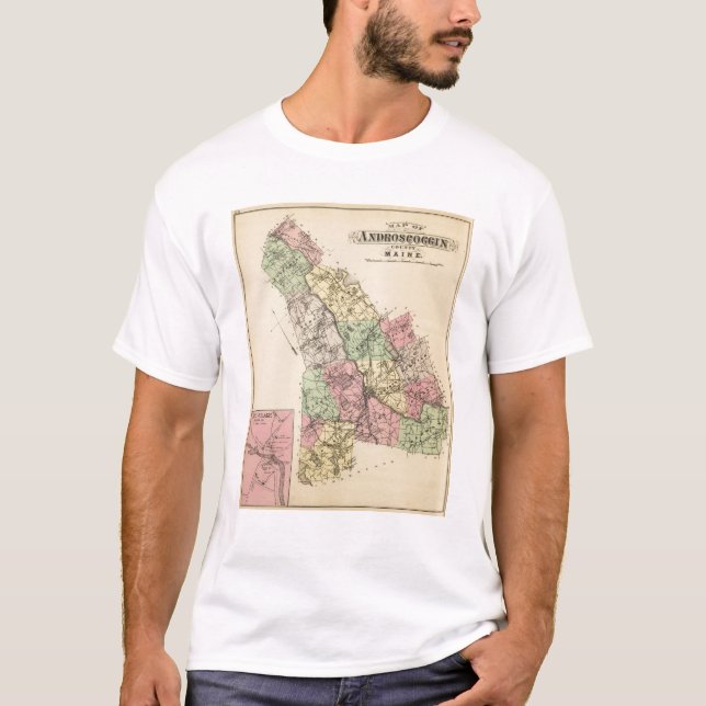 Camiseta Androscoggin Co, Maine (Anverso)